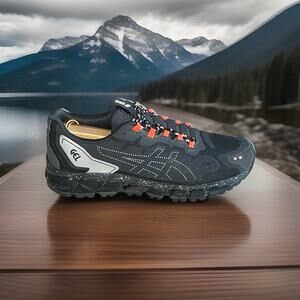 ASICS Gel Women’s Size 9.5 Quantum 360 6 Black Silver 1022A341 Sneakers MINT